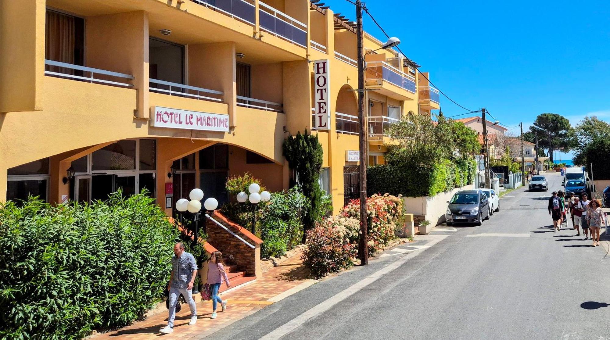 Hotel Le Maritime Argelès-sur-Mer Zewnętrze zdjęcie